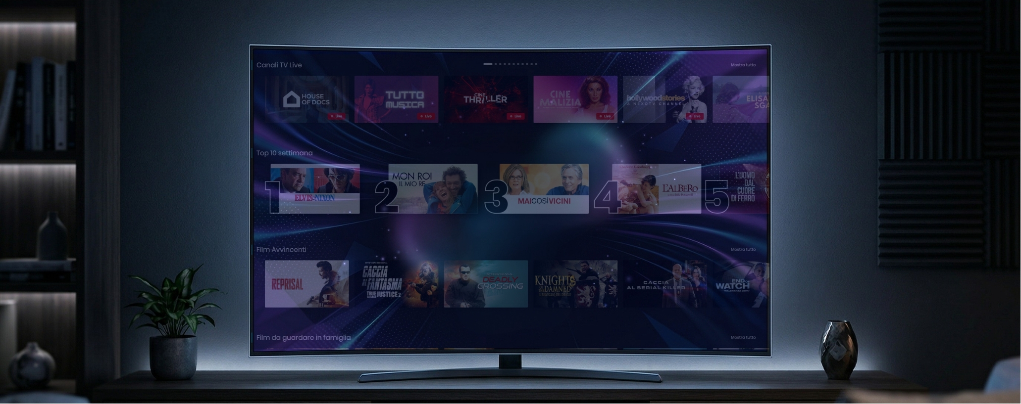 Nexo TV - Catalogo Film e Canali in Streaming